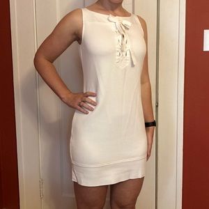 Diane Von Furstenberg Ivory Shift Dress Size 4